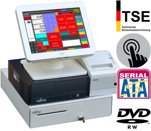 Cash register system - cash, tse