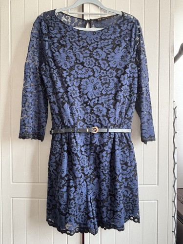 Beautiful zara basic blue and - blue,