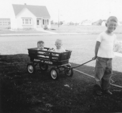 Little boys playing - little, with