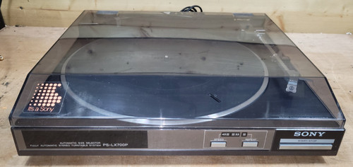 Record player sony - record,