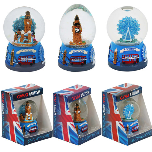 London souvenir collage snow - london,