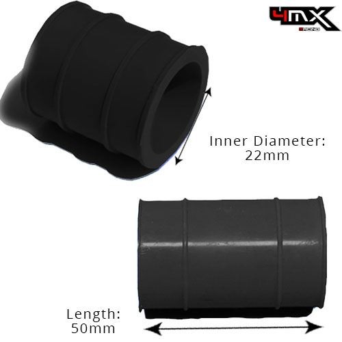 Ktm rubber exhaust seal black - exhaust,
