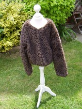 GIRL'S NEXT FAUX FUR LEOPARD