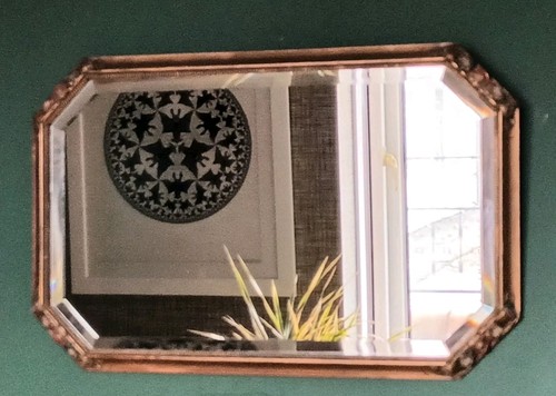 Large art deco - deco, floral