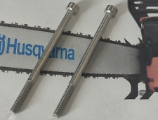 Husqvarna 254XP Chainsaw Pair of Exhaust Stainless Screws Husqvarna 503 20 02 80