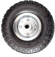 1 x 10" Pneumatic Sack Truck Trolley Wheel Barrow Tyre Wheels 4.10/3.5-4.0 UKED