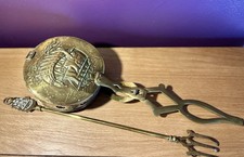 Antique Brass Chestnut Roaster