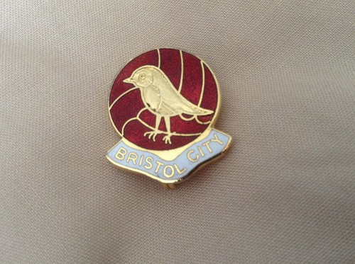 Vintage bristol city enamel - vintage,