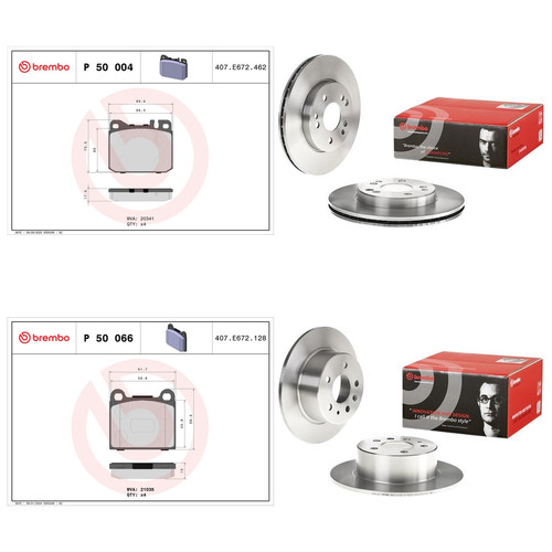 Brembo front rear - &, brake