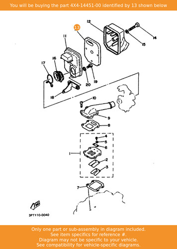 Yamaha element air cleaner - air,