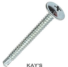 BAYPOLE SELF DRILLING SCREWS WAFER HEAD uPVC BAY WINDOW FIXING TAPPING SCREW