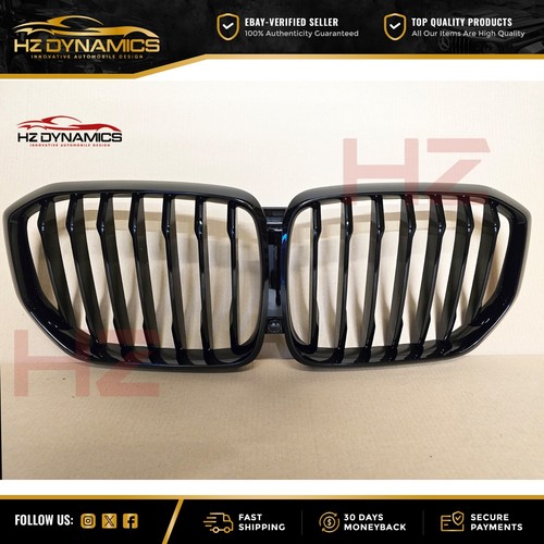 Gloss black kidney grill - gloss,
