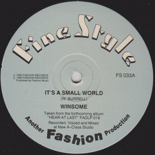 Winsome - It's A Small World