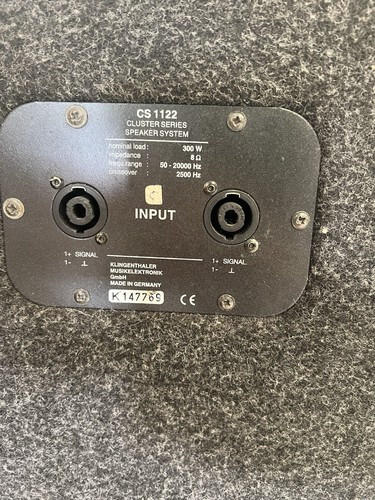 Jbl cs1122 passive - cs1122, pa