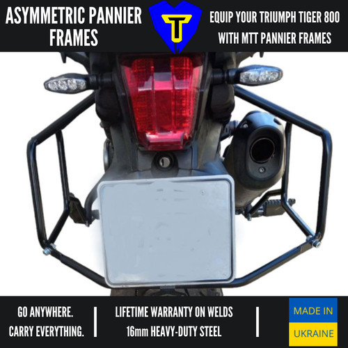 Triumph tiger 800 pannier - triumph,