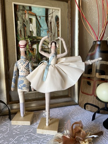 Tilda ballerina soldier doll - ballerina,