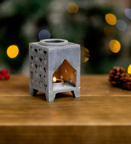 Oil burner wax - burner, heart