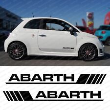 Pair of Abarth Side Decals /