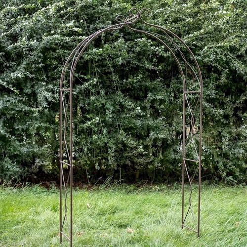 Metal garden arch rusty - arch,