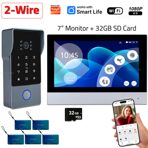 1080p smart intercom - smart, doorbell
