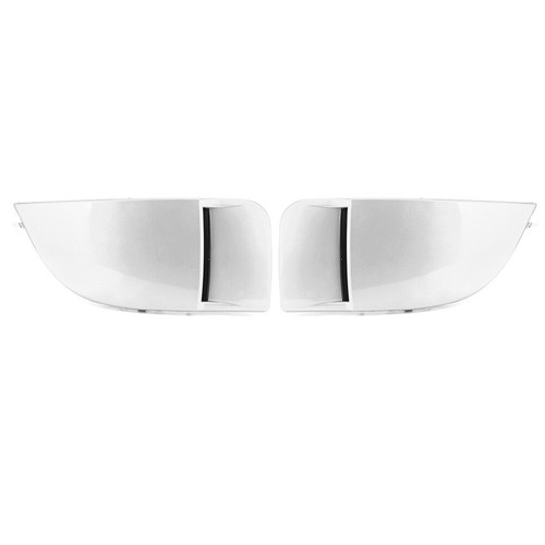 White pair front fog light - pair,