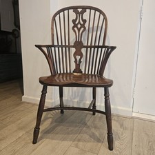 Antique Yew & Elm Windsor
