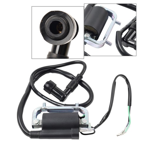 Ignition coil with spark - with, plug