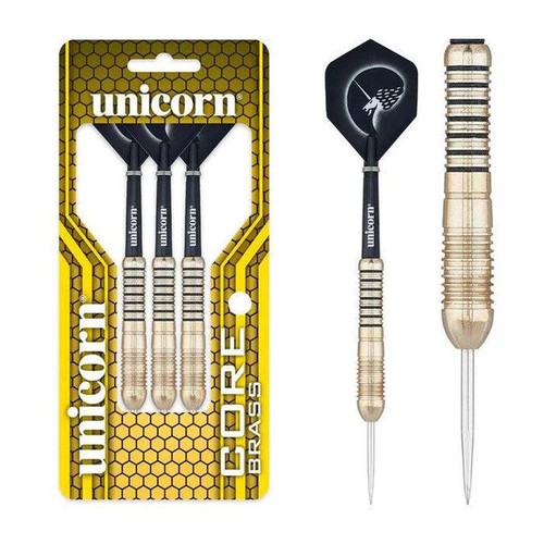 Unicorn core brass darts - core, steel
