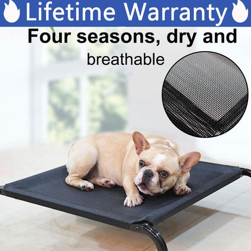 Elevated dog bed large - large,