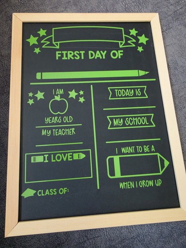 First day school - of,