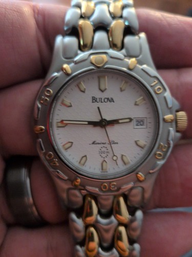 Vintage men bulova marine - men’s,
