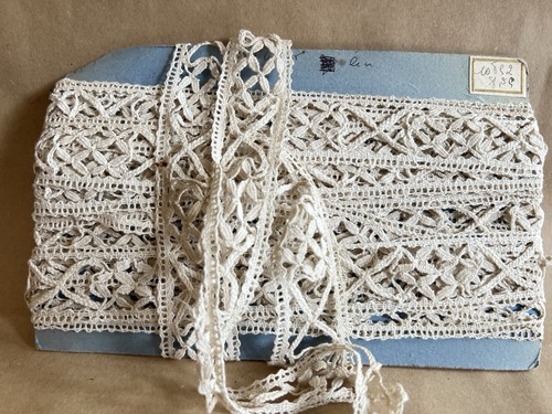 Vintage white lace antique - lace,,