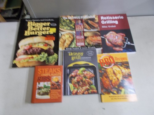 Grilling bbq steaks - 6,