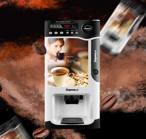 Coin operated coffee milk tea - coffee,