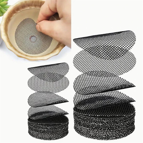 Pot hole mesh pad bonsai - pot,