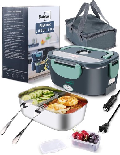 Electric heated lunch box - heated,