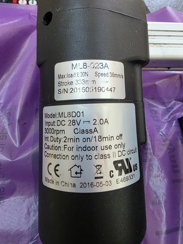 Electric recliner motor - electric,