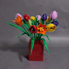 Lego Inspired Square Vase