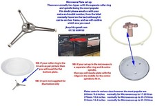Sharp Glass Turntable Plate