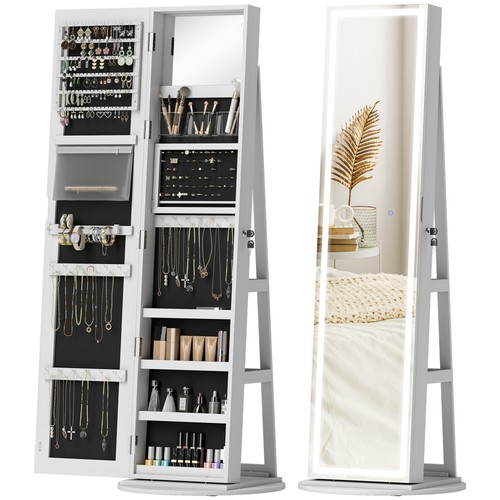 Homcom jewellery cabinet - homcom,