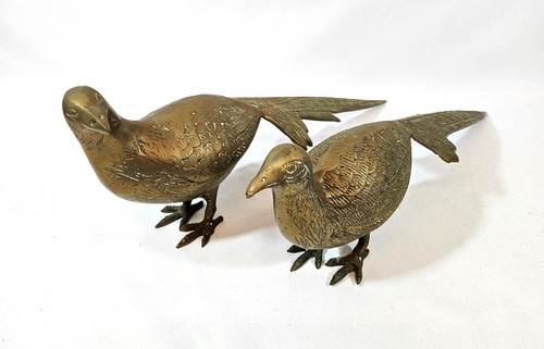 Vintage brass pair - vintage,
