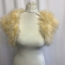 JOAN LEE  Cream Feather Bridal