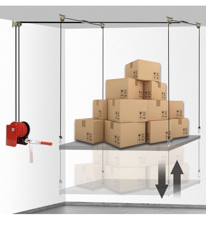 Overhead garage storage lift - storage,
