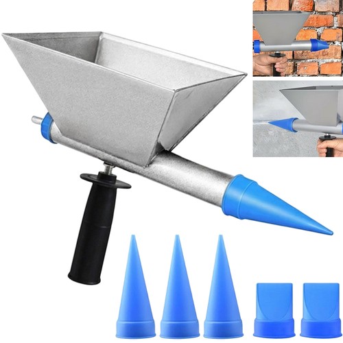 Auger mortar grouting gun - mortar,