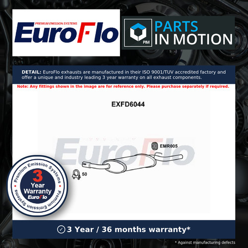 Exhaust back rear - exhaust,