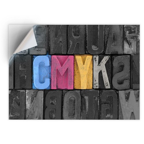 Vinyl sticker cmyk - sticker,