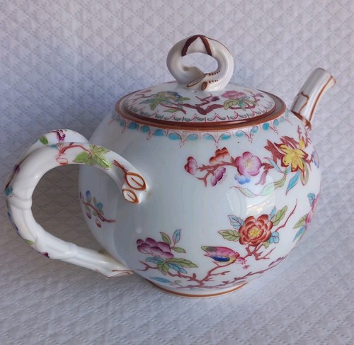 Sarreguemines teapot minton - teapot,