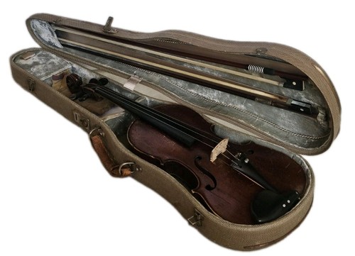 Antique german violin - antique, &