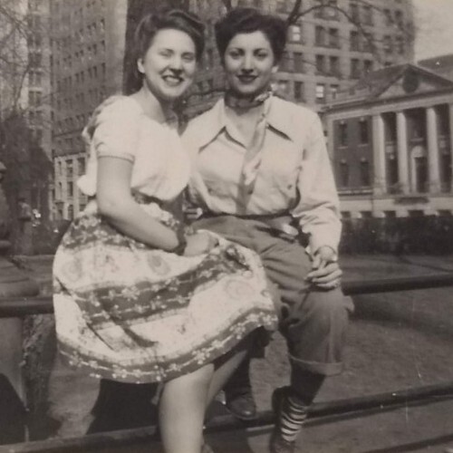 Vtg photo affectionate - vtg, women