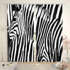 Zebra Claw Line 3D Curtain Blockout Photo Printing Curtains Drape Fabric